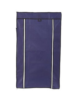 LAWAZIM 6-Layer Nonwoven Shoe Rack With Fabric Cover Dark Blue 28cm  - Image 2