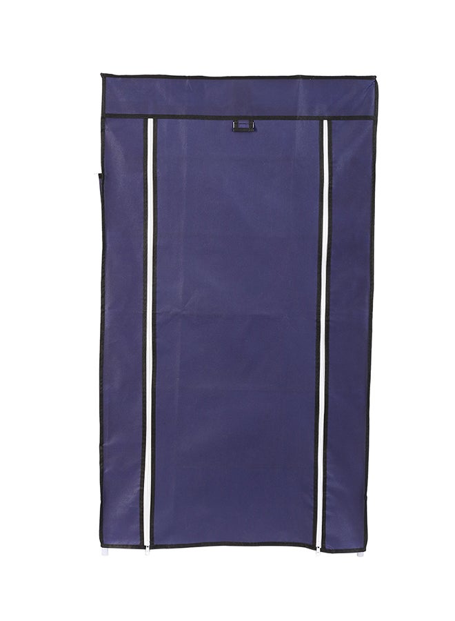 LAWAZIM - 6-Layer Nonwoven Shoe Rack With Fabric Cover Dark Blue 28cm - Image 1