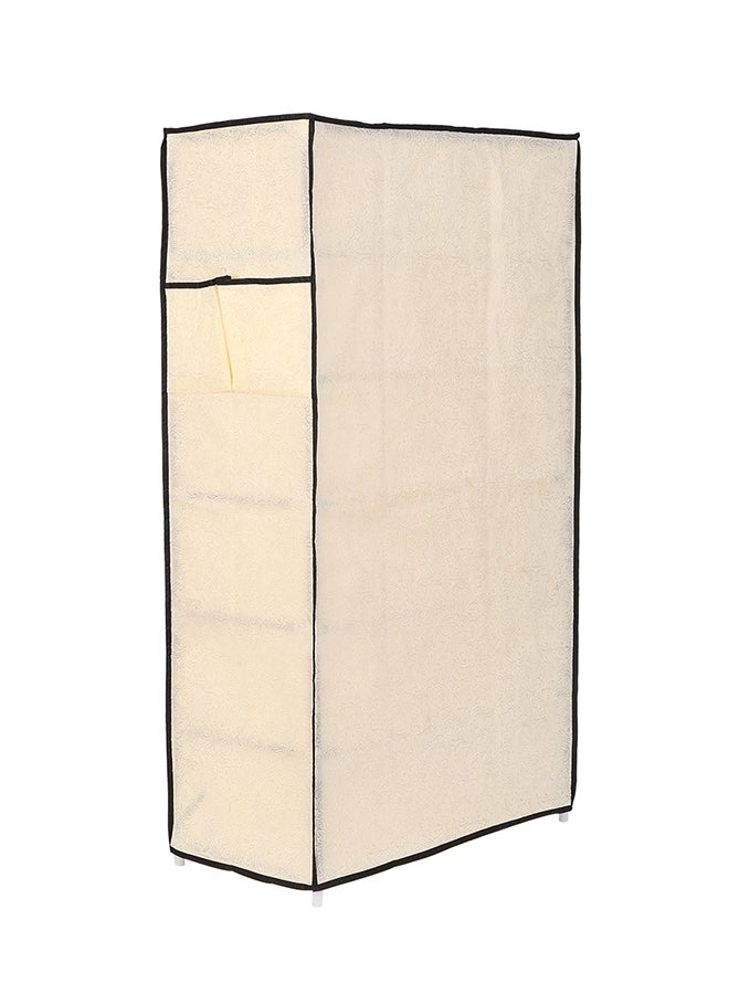 LAWAZIM 6-Layer Nonwoven Shoe Rack With Fabric Cover Beige 28cm - Image 4