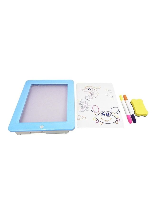 Generic - 3D LED Writing Board Blue - Image 1
