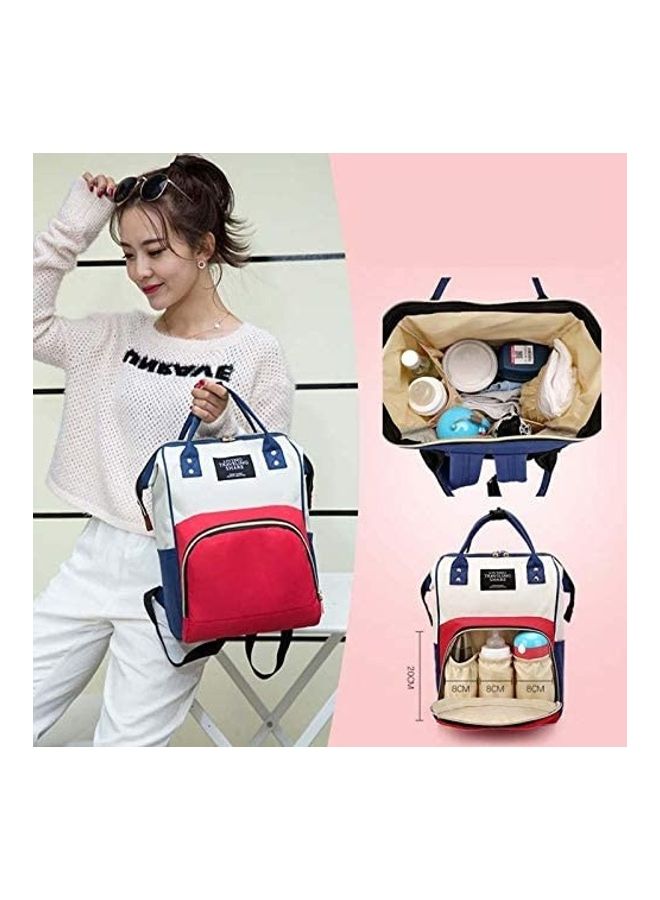 Fashion Mummy Maternity Nappy Bag Red/White/Blue  - Image 2