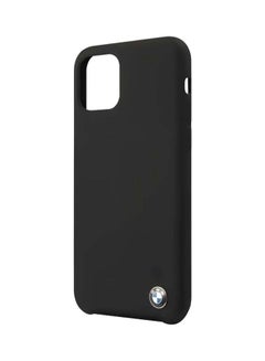 BMW Logo Embossed Case Cover For Apple iPhone 11 Black  - Image 1