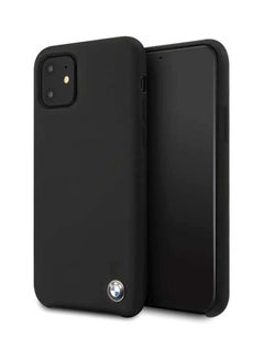BMW Logo Embossed Case Cover For Apple iPhone 11 Black  - Image 4
