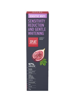 SPLAT Professional Sensitive Reduction And Gentle Whitening Toothpaste Snow 125grams  - Image 2