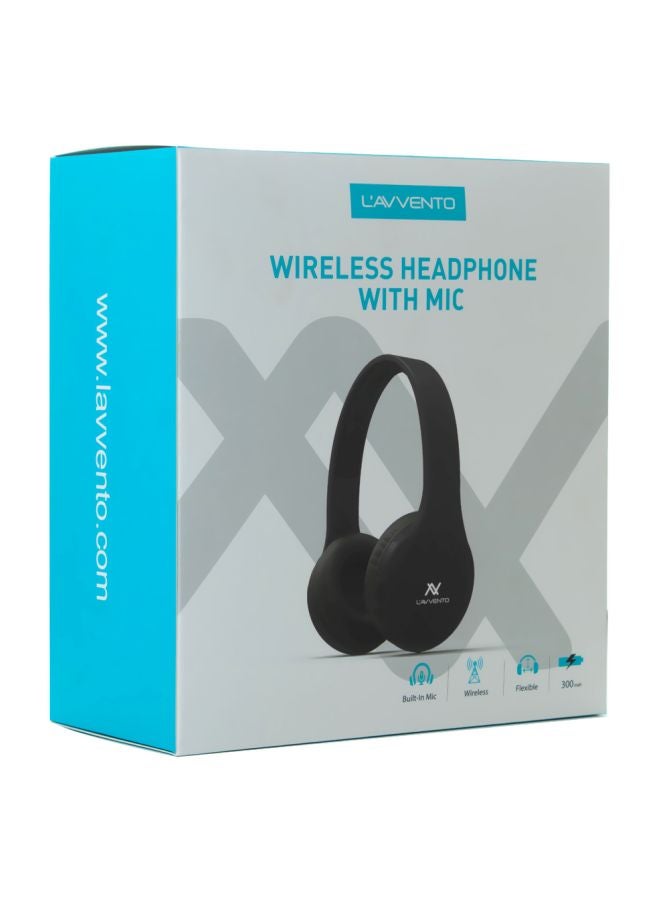 L'avvento Bluetooth On-Ear Headphone With Stereo Plug Black  - Image 5