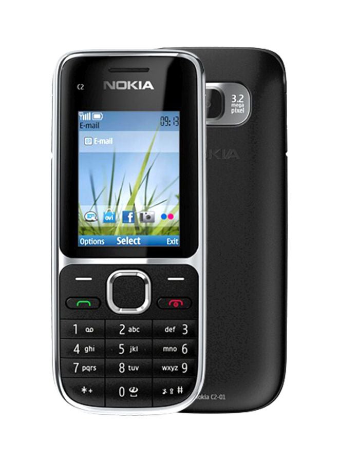 NOKIA - C2-01 Single Sim Black 43 Mb Ram 128 Mb 3G GSM - Image 1
