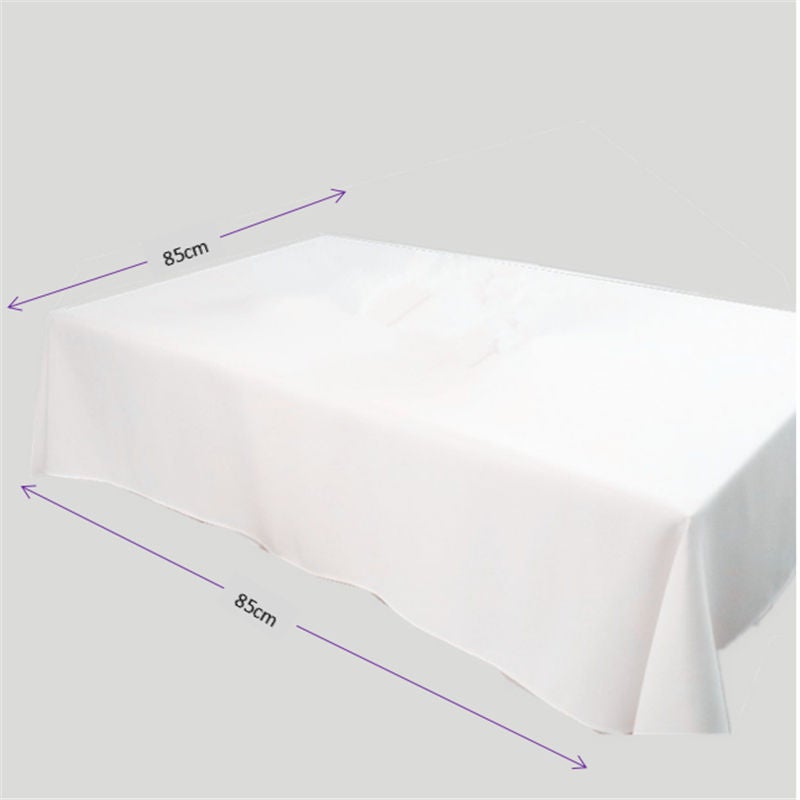 EHOME 1-Piece Cute Animal Printed Cotton And Linen Table Cloth Multicolour 85*85cm  - Image 2