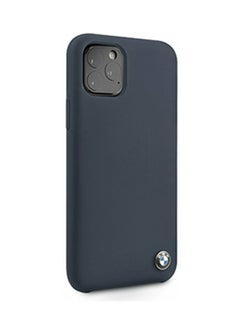 BMW Logo Embossed Case Cover For Apple iPhone 11 Pro Navy  - Image 2