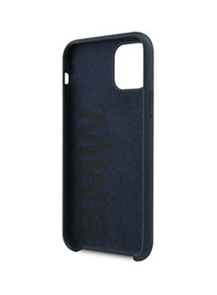 BMW Logo Embossed Case Cover For Apple iPhone 11 Pro Navy  - Image 5