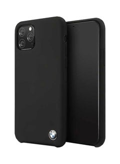 BMW Logo Embossed Case Cover For Apple iPhone 11 Pro Black  - Image 1