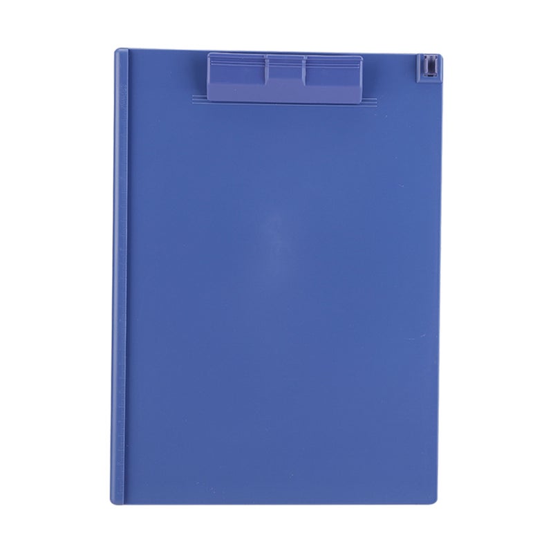 Deli 9253 A4 Clipboard With Pen Clamp Blue - Image 2
