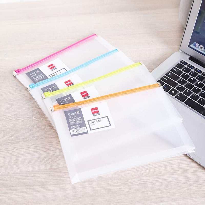 ديلي طقم حقيبة شفافة بسحاب مكون من 12 قطعة أبيض - Image 5