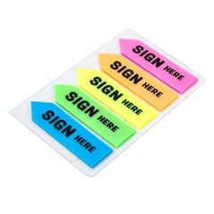 Deli Sign Here Index Tabs Multicolour  - Image 3