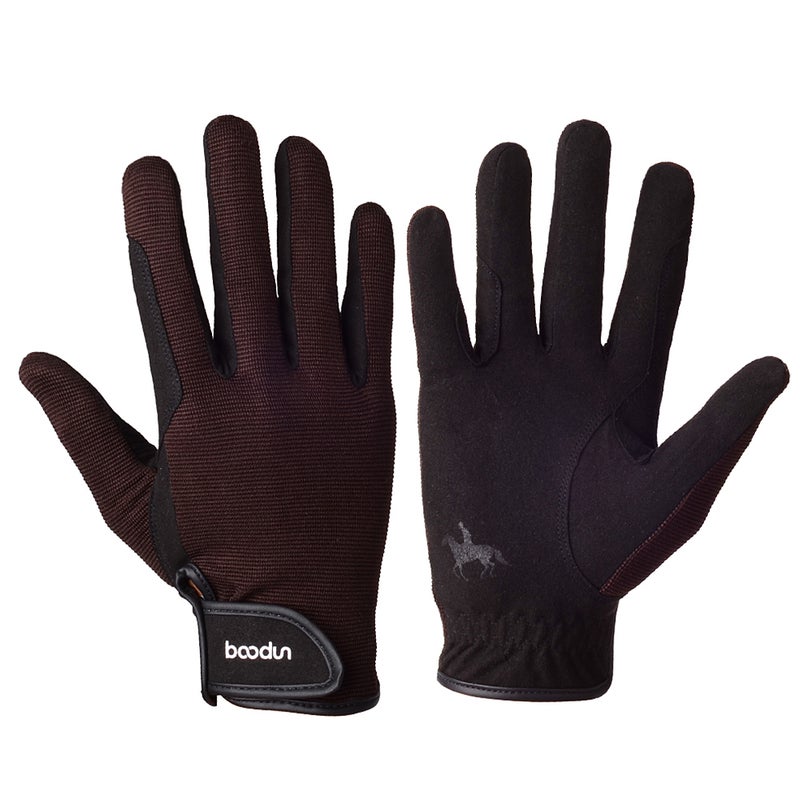 BOODUN Professional Horse Riding Gloves Unisex 25cm  - Image 2