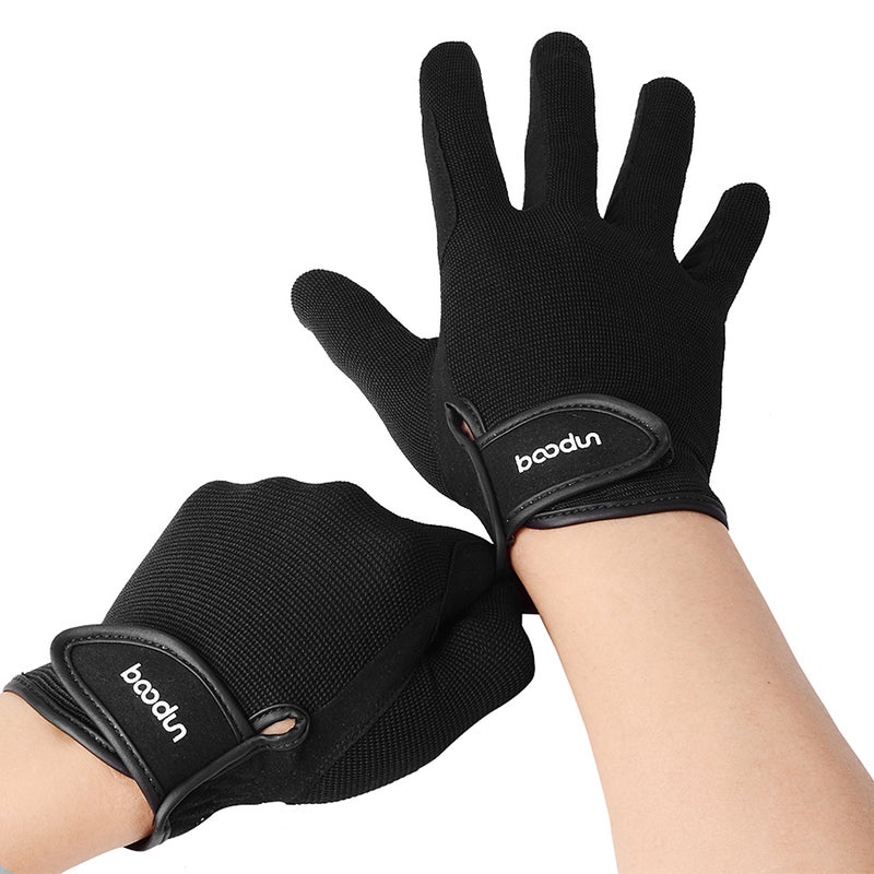 BOODUN Professional Horse Riding Gloves Unisex 25cm  - Image 3
