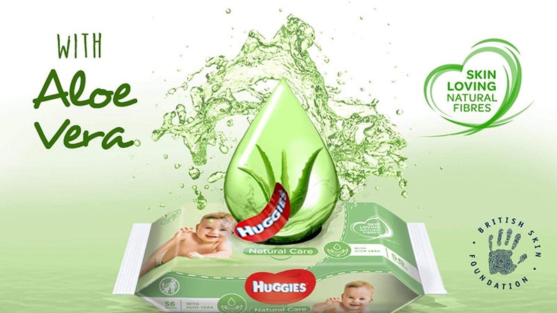 هجيز مجموعة مناديل مبللة للأطفال ناتشورال كير  من 10 عبوات × 56 منديل بمجموع 560 منديلاً - Image 2