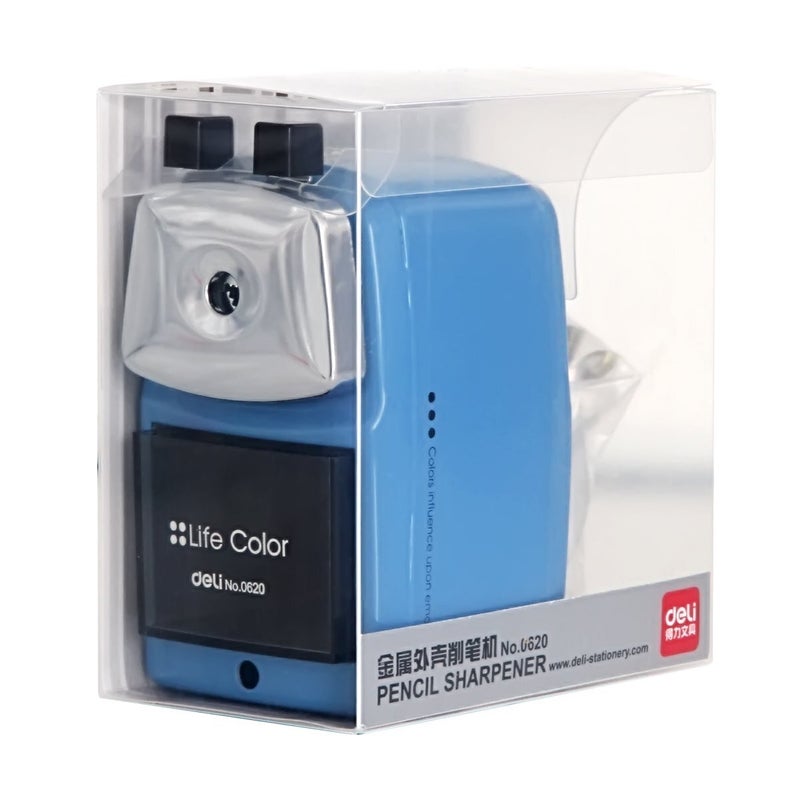 Pencil Sharpener Blue/Black/Silver