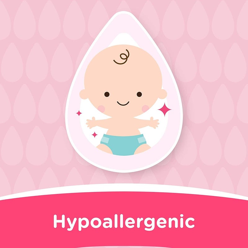 Johnson's Extra Sensitive Baby Wipes, 56 Count - Image 5