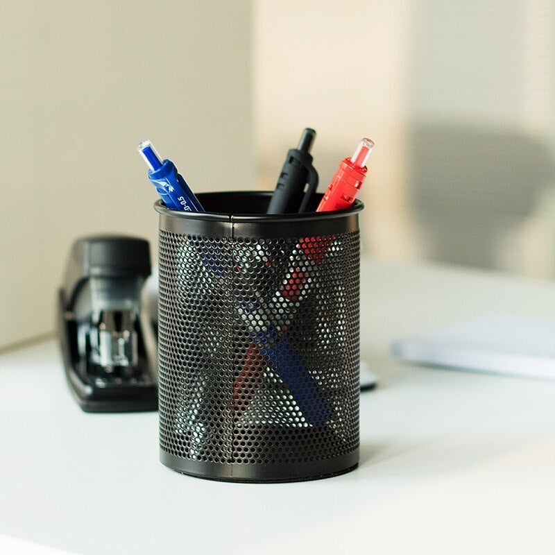 ديلي حامل أقلام دائري الشكل أسود - Image 3