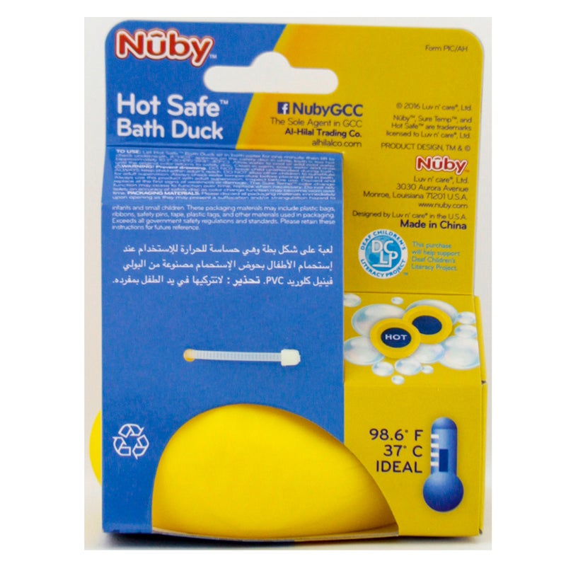 Nuby - Sure Temo Heat Sensor Duck - Image 1