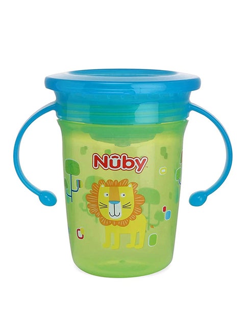 360-Degree Wonder Cup With Handle And Cover,240 ml