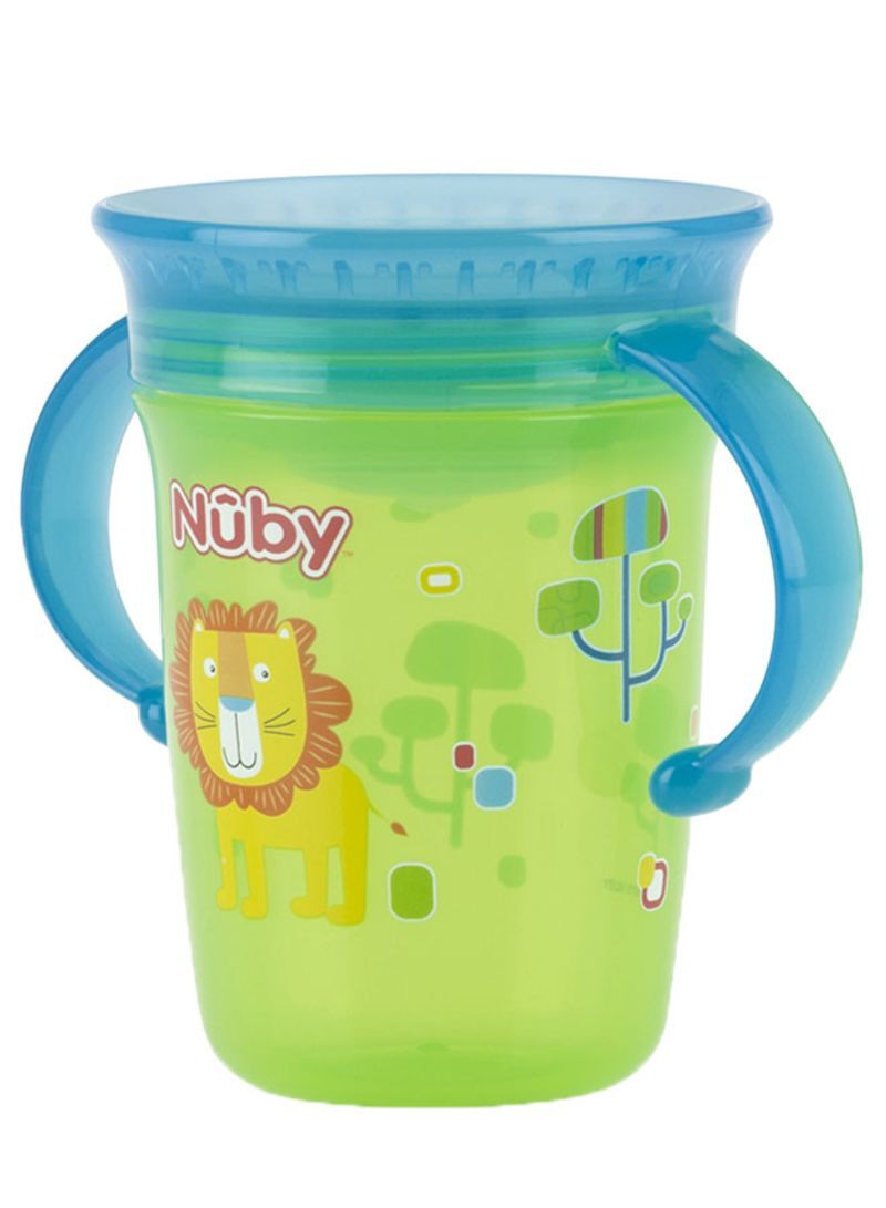 360-Degree Wonder Cup With Handle And Cover,240 ml