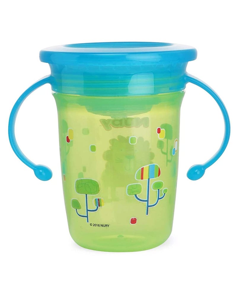 360-Degree Wonder Cup With Handle And Cover,240 ml