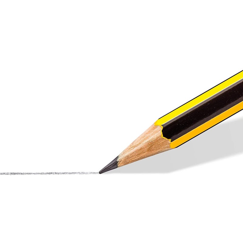 STAEDTLER Staedtler Noris 122-Hb Pencils Rubber Black  - Image 3