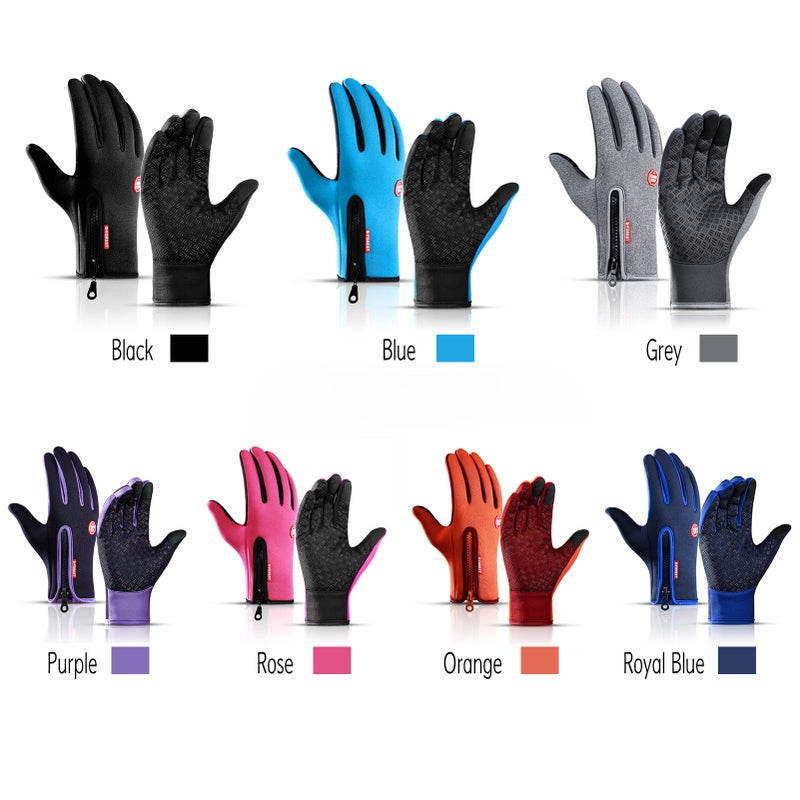 Cycling Gloves Windproof Waterproof Anti-Slip 15cm - v1606738648/N42644153A_2