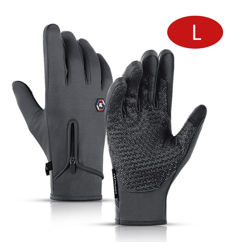 kyncilor - Bicycle Outdoor Sport Winter Cycling Gloves 26cm - Image 1