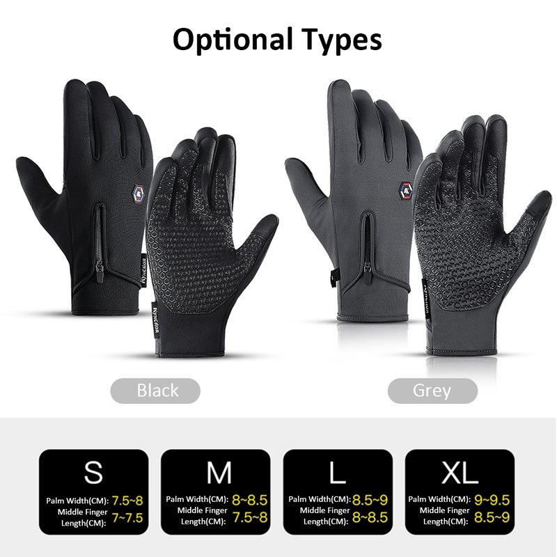 kyncilor - Bicycle Outdoor Sport Winter Cycling Gloves 26cm - Image 1