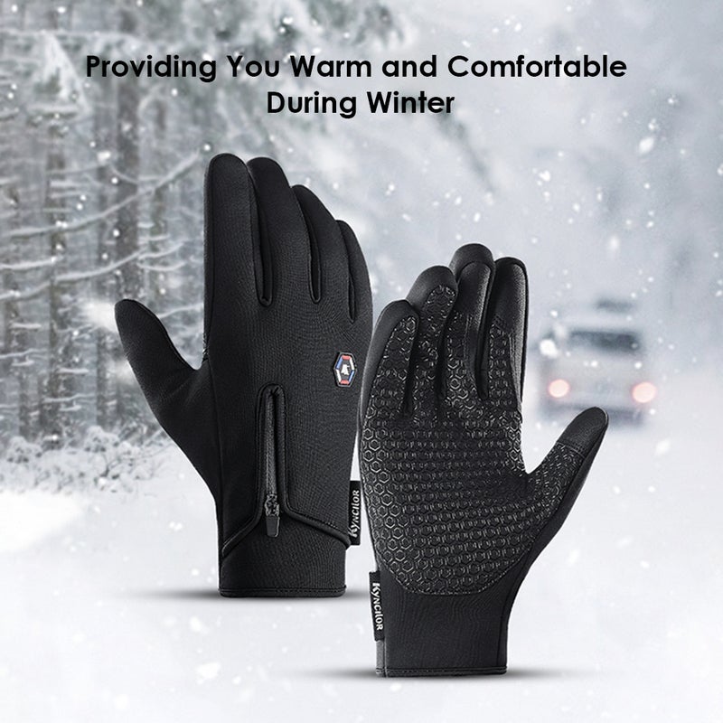 kyncilor - Bicycle Outdoor Sport Winter Cycling Gloves 26cm - Image 1