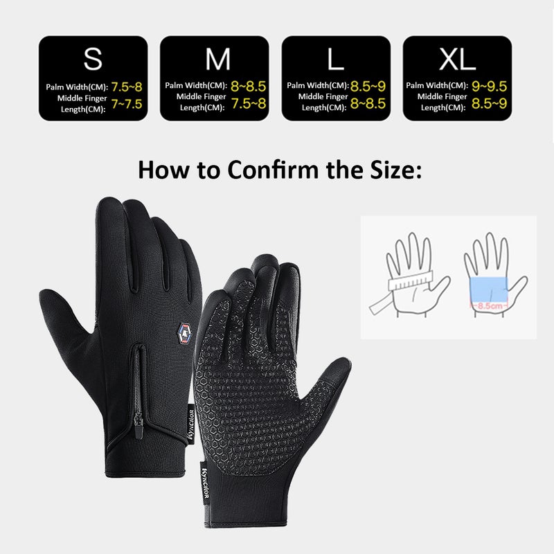 kyncilor - Bicycle Outdoor Sport Winter Cycling Gloves 26cm - Image 1