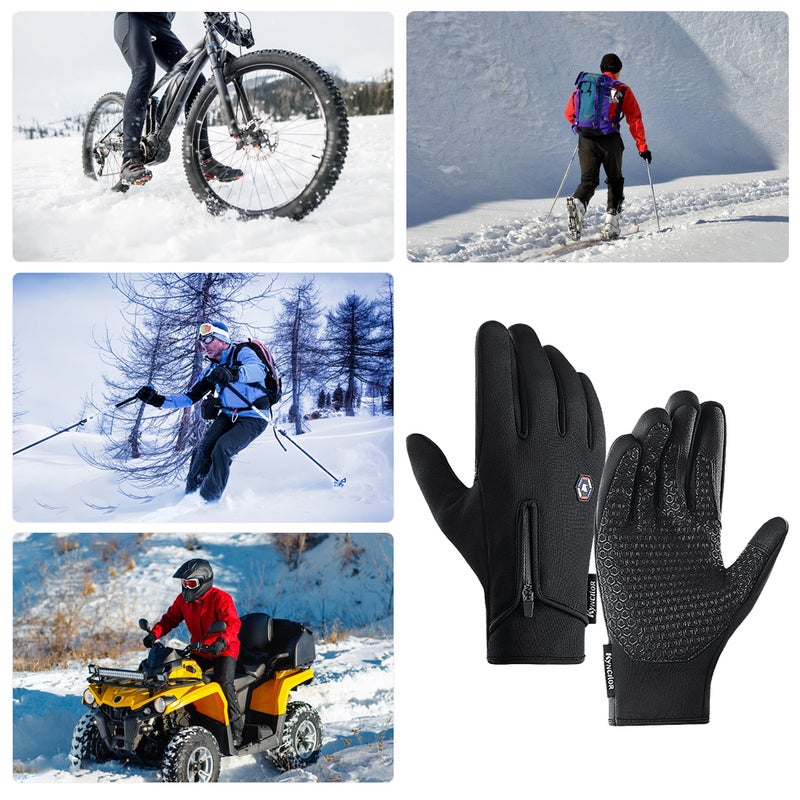 kyncilor - Bicycle Outdoor Sport Winter Cycling Gloves 26cm - Image 1