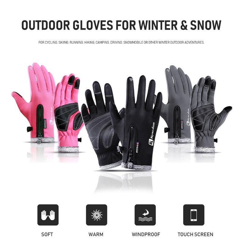 EHOME Sports Cycling Skiing Bicycle Outdoor Work Gloves 14cm  - Image 3