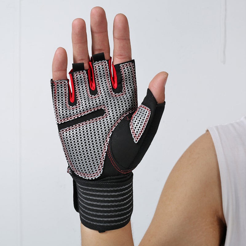 EHOME Breathable Short Finger Tear-resistant Cycling Gloves 22cm - Image 2