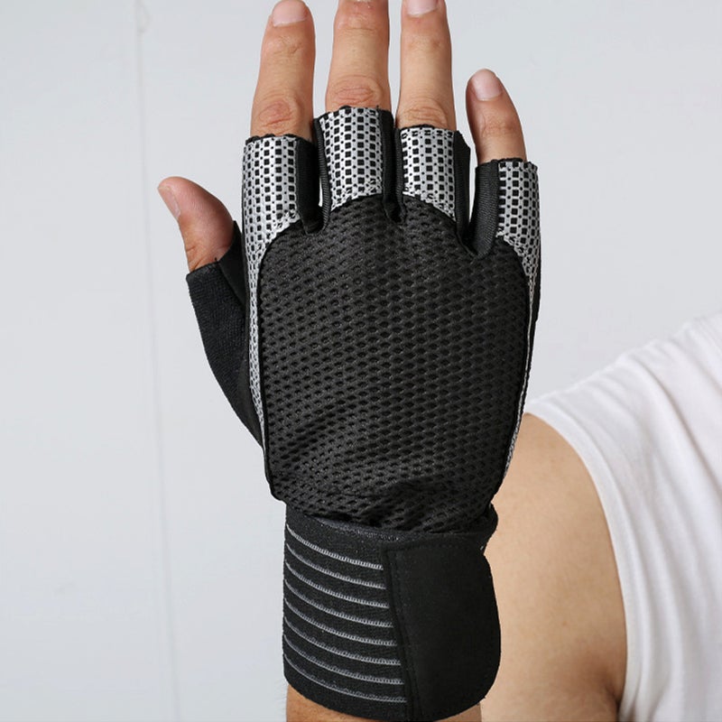 EHOME Breathable Short Finger Tear-resistant Cycling Gloves 22cm - Image 2