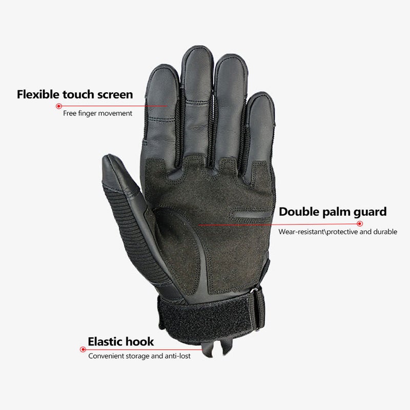 EHOME PU Leather Outdoor Sport Gloves 28cm  - Image 2