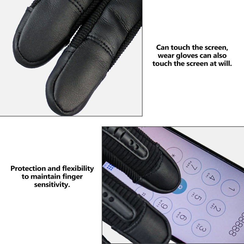 EHOME PU Leather Outdoor Sport Gloves 28cm  - Image 3