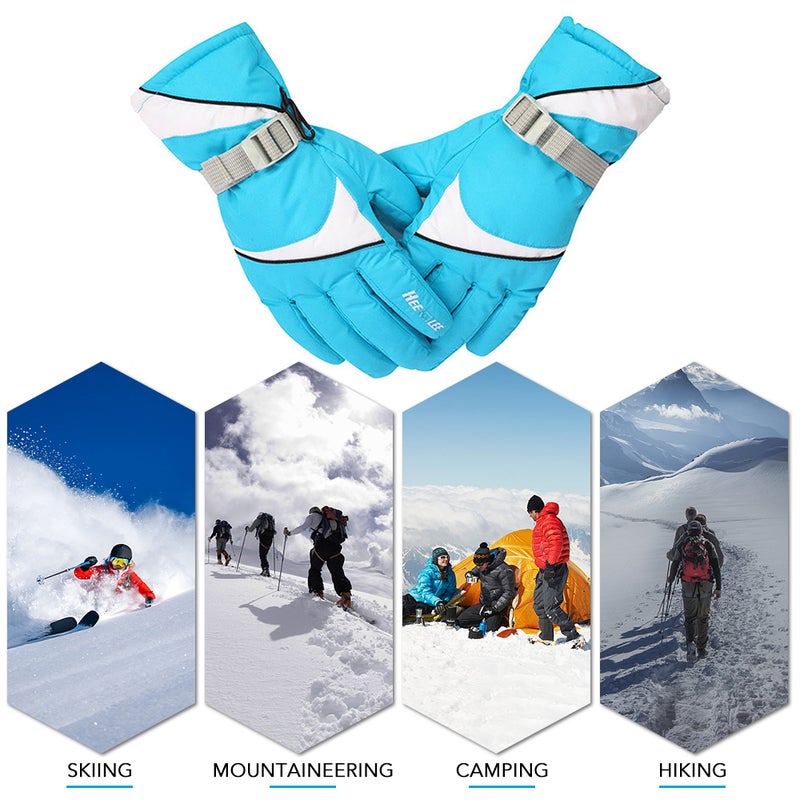 EHOME Warm Gloves  Full-Finger Mittens Waterproof 36cm  - Image 3