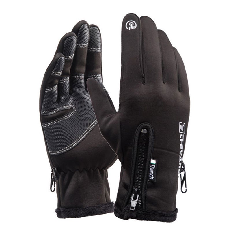 EHOME Unisex Water-resistant Windproof Outdoor Sports Gloves 23cm  - Image 3