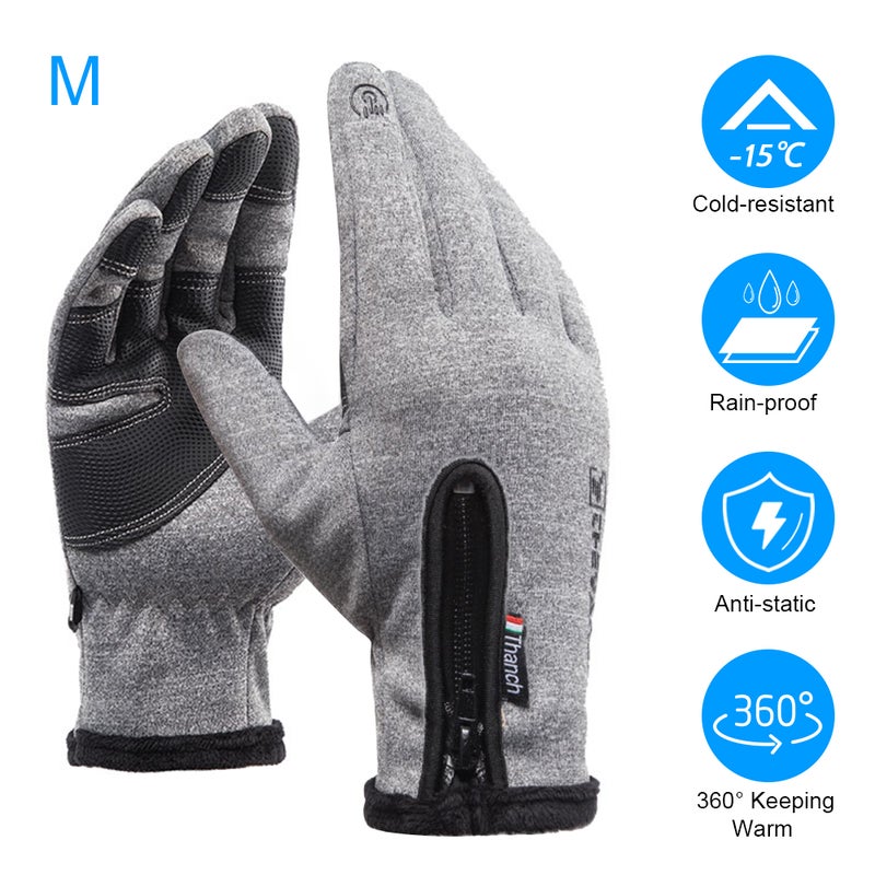 EHOME Unisex Water-resistant Windproof Outdoor Sports Gloves 23cm  - Image 3