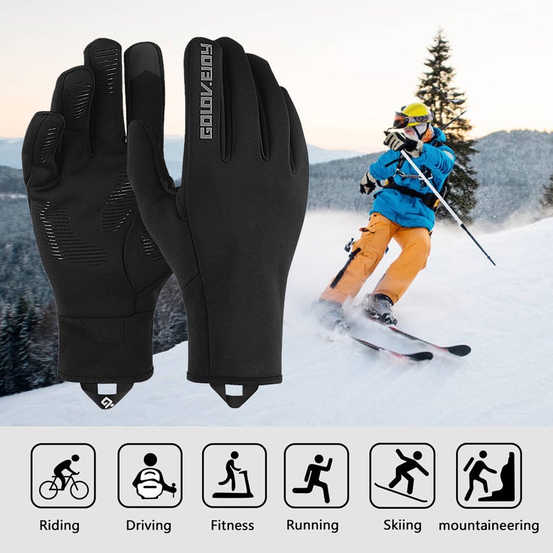 EHOME Water Resistant Skiing Gloves With Warm Lining 27cm  - Image 3