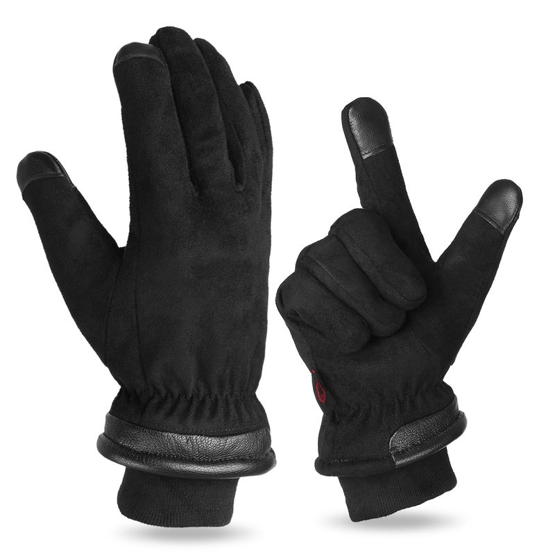 EHOME Water-Resistant And Windproof Touchscreen Gloves For Driving Motorcycling 26cm  - Image 3