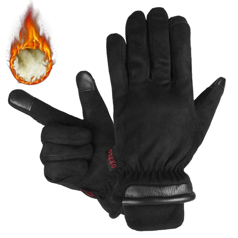 EHOME Water-Resistant And Windproof Touchscreen Gloves For Driving Motorcycling 26cm  - Image 1