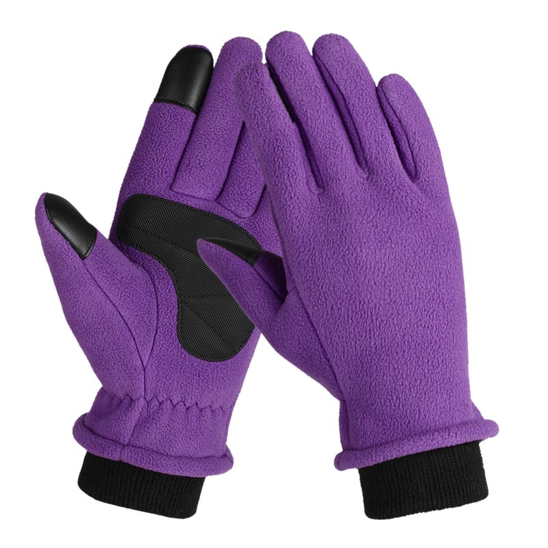 EHOME Thermal Polar Fleece Winter Touchscreen Gloves 26cm  - Image 1