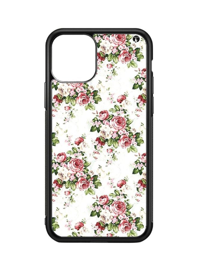 BP Protective Case Cover For Apple iPhone 11 Flowers (Black Bumper)