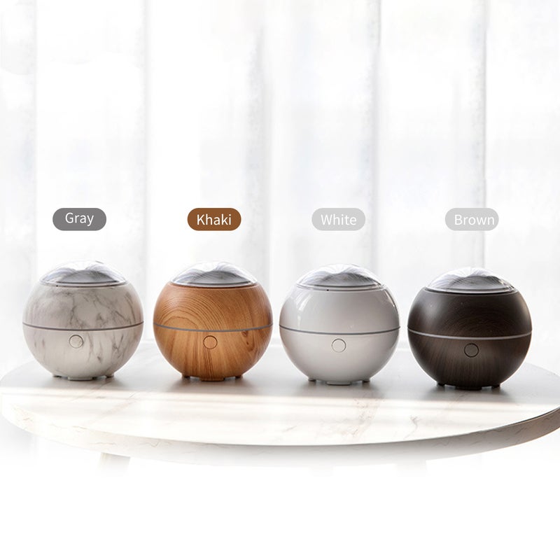 إيهوم جهاز ترطيب الهواء برذاذ الزيت العطري يعمل بمنفذ USB وبسعة 100 مل أبيض 10.4سم - Image 3