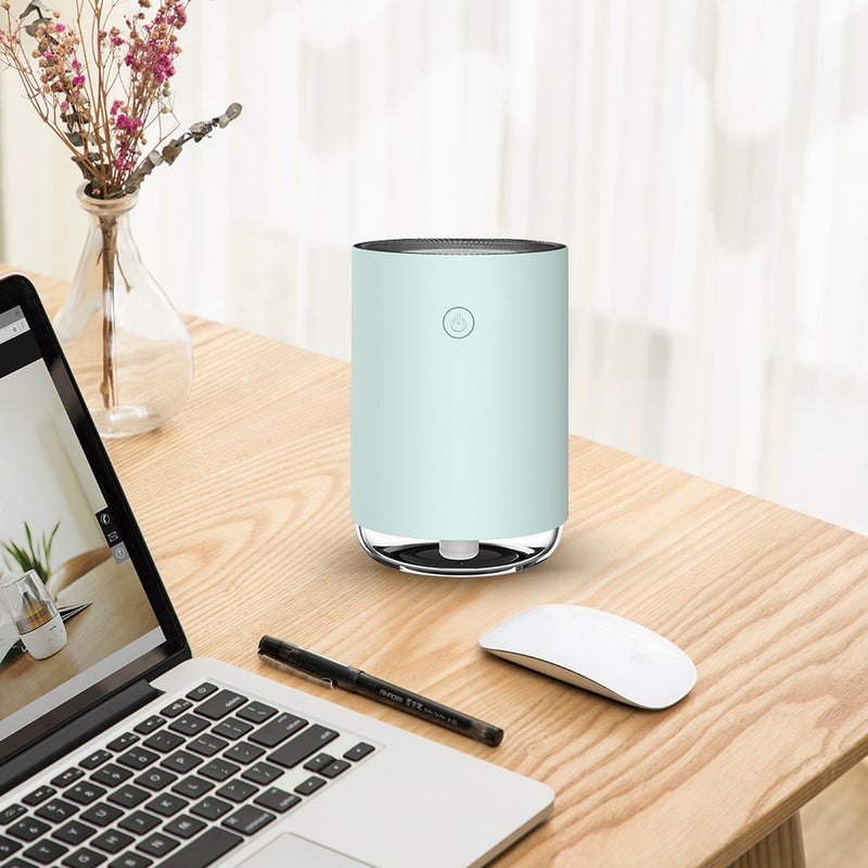 إيهوم جهاز ترطيب الهواء صغير الحجم محمول برذاذ بارد 220 مل أخضر 12سم - Image 2