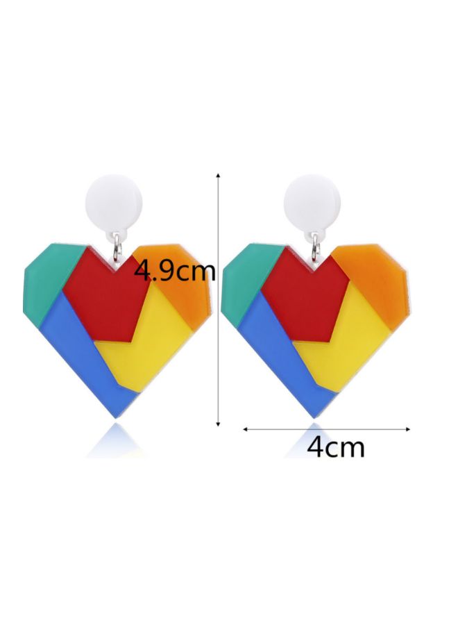 J&J Puzzle Love Dangle Earrings - Image 3